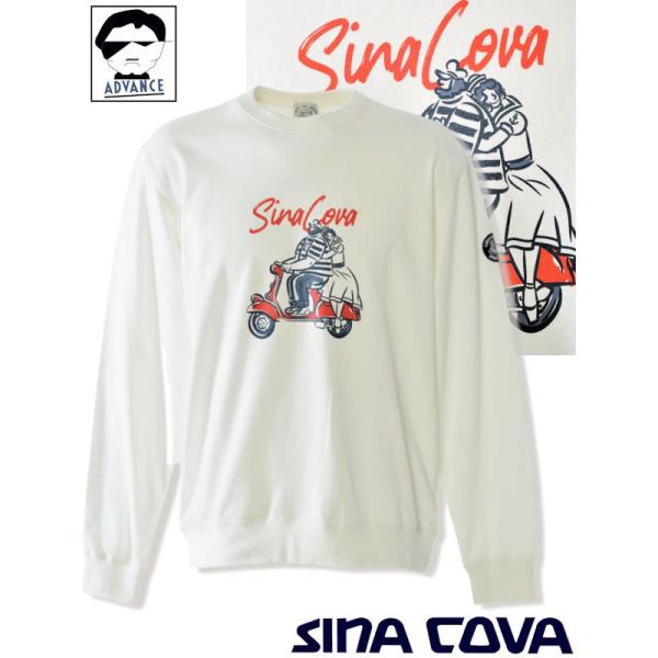 シナコバ 2026新作春夏 長袖トレーナー アウトレット メンズ ゴルフウエア ちょいワル sina...