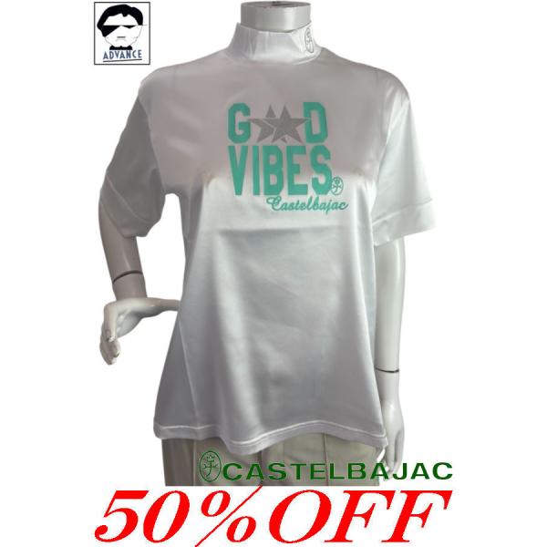 50％OFFセール カステルバジャック 半袖ポロシャツ ゴルフウェア レディース 服 castelb...