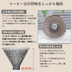 コーヒーサーバー 耐熱ガラス コーヒードリッパ...の詳細画像1