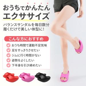 ダイエットスリッパ 室内 ツボ レディース O...の詳細画像1