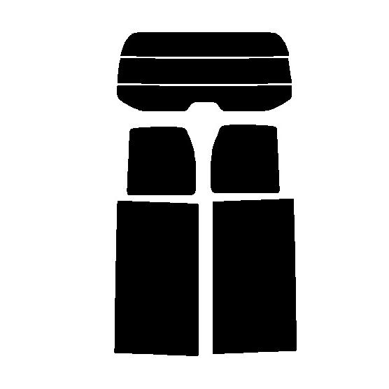 ハーフスモーク　７６％ リヤセット　ステップワゴン RP6・RP7・RP8 カット済みフィルム