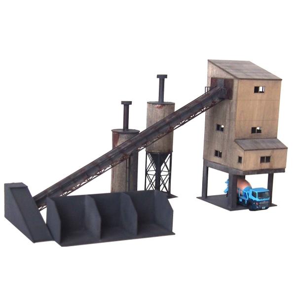 Nゲージ　1024　生コン工場