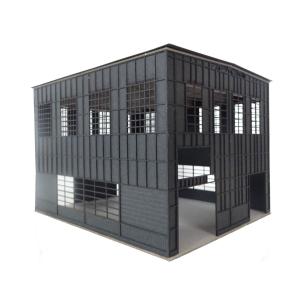 アドバンス製1008木造扇形機関庫キット組立品 木造扇形機関庫 (組み立てキット) (鉄道模型) - ホビーサーチ