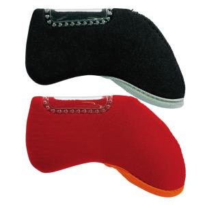 窓付き アイアンカバー 1枚 無地 ワイドソール対応 ヘッドカバー クラブカバー ゴルフ GOLF