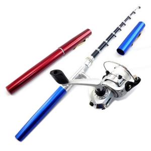 釣り竿セット 1.3ｍ ペン型 ロッド スピニングリール
