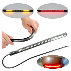 超薄型 48LEDテール ウインカー フレキシブルテープ シンプルでアピール度バツグン ラバーチューブ テールライト ラバーライト ブレーキランプ