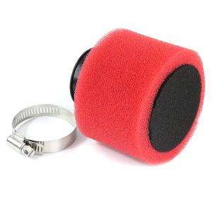 エアフィルター パワーフィルター エアクリーナー バイク  高集塵型 スポンジタイプ 42パイ スカチューン オフ車に最適