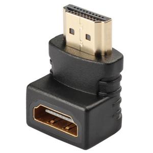 HDMI L字型変換アダプター タイプA(オス)-タイプA(メス) 角度 90度変換アダプター L型HDMI変換アダプタ コネクター