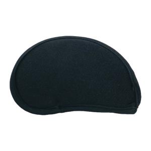 アイアンカバー 1枚 無地 ヘッドカバー クラブカバー シンプルなデザイン ゴルフ GOLF