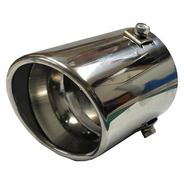 汎用 マフラーカッター ストレート 迫力斜めカット ステンレス 45〜70mm 105×65パイ カ...