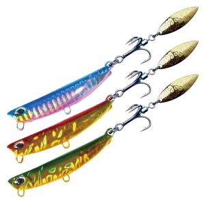 ジギンガーZ ブレード ジグ ナブラッシュ ウィロー 40g 77mm タダ巻きで釣れスギ注意 反則投げて巻くだけ スピンテールジグ ジギング SLJ