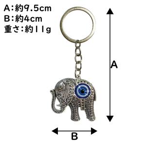ナザールボンジュウ キーホルダー ゾウ SA ...の詳細画像2