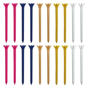 80ｍｍ ロングティ 20本セット ゴルフ ティー TEE 競技ゴルファーが選ぶ使いやすさ 強度がありそれなりにしなる