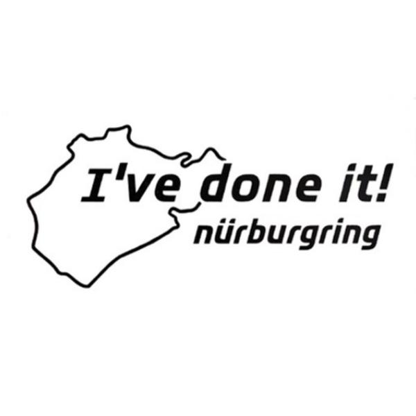 ニュルブルクリンク　ノルドシェライフェ「I've done it」ステッカー