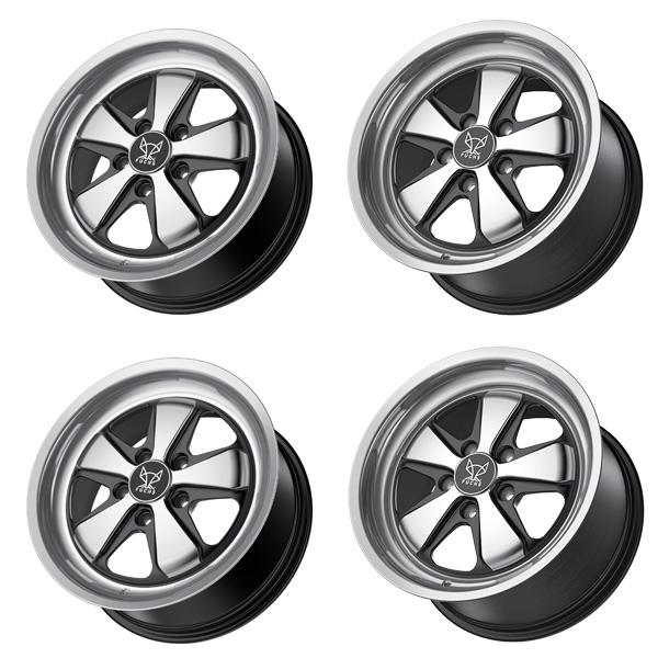 FUCHS フックス ホイール シルバー 993/996 1台分セット 8.0J x 18 / 10...