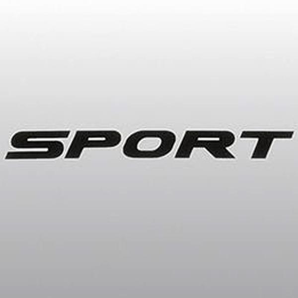 SPORT ステッカー ブラック 5114103108