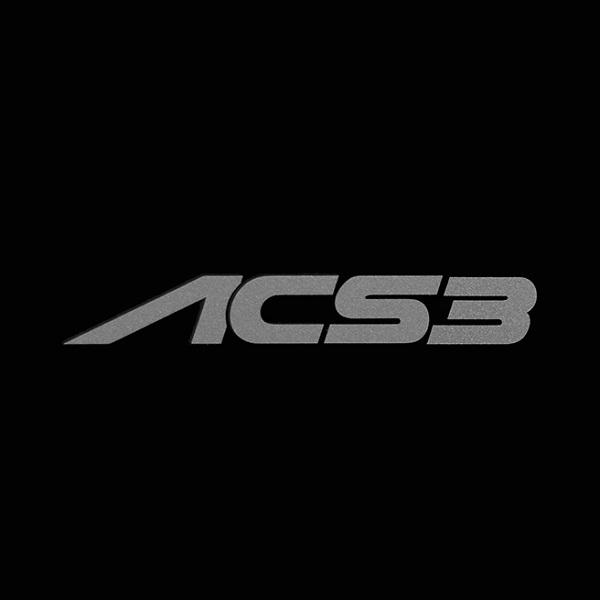ACS3 ステッカー マットシルバー 511420530
