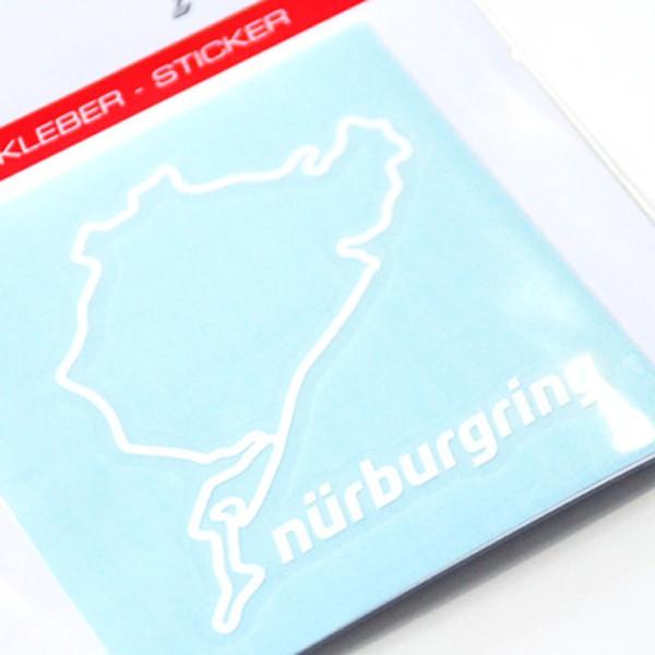 ノルドシェライフェステッカー 8cm ホワイト NRA9901A