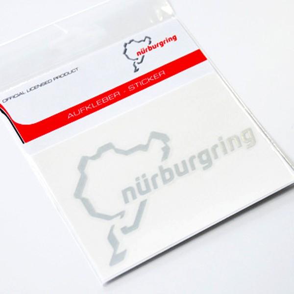 ニュルブルクリンク ステッカー 12cm クローム NRA9924A