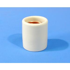 ミツバ電陶製作所　E26直付ソケット　一段式　白　ファイバー付　MI-E261-W