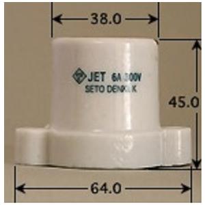 ミツバ電陶 E26耳付防水ソケット(磁器製/セ...の詳細画像1