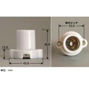 ミツバ電陶 E17耳付レセップ(白) MI-E...の詳細画像3