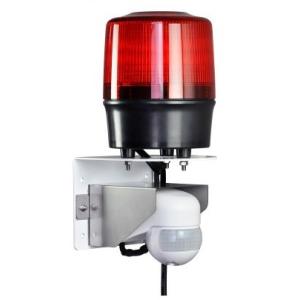 日恵製作所　VL12R-100BPR/UJ　赤　ニコトーチ・120　AC100V　人感センサー・ブザ...