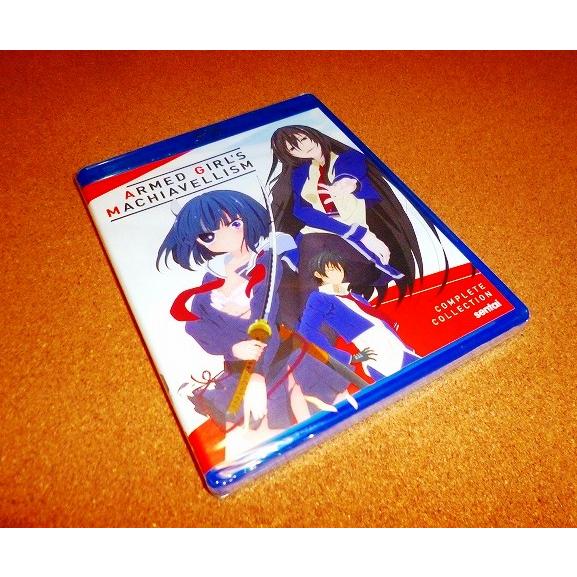 【並行輸入品】新品BD　武装少女マキャヴェリズム　全12話+OVABOXセット　新盤　北米版