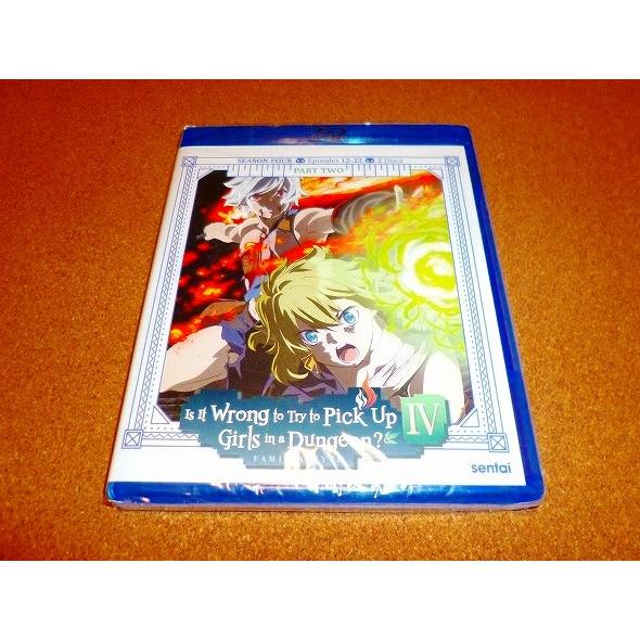 【並行輸入品】未使用BD　ダンジョンに出会いを求めるのは間違っているだろうかIV(第4期)パート2　...