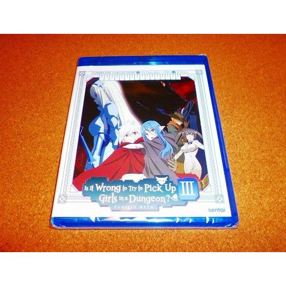 【並行輸入品】新品BD　ダンジョンに出会いを求めるのは間違っているだろうかIII（第3期）　全12話...