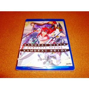 新品BD　百花繚乱 サムライガールズ+サムライブライド 第1+2期　全24話BOXセット　新盤　北米...