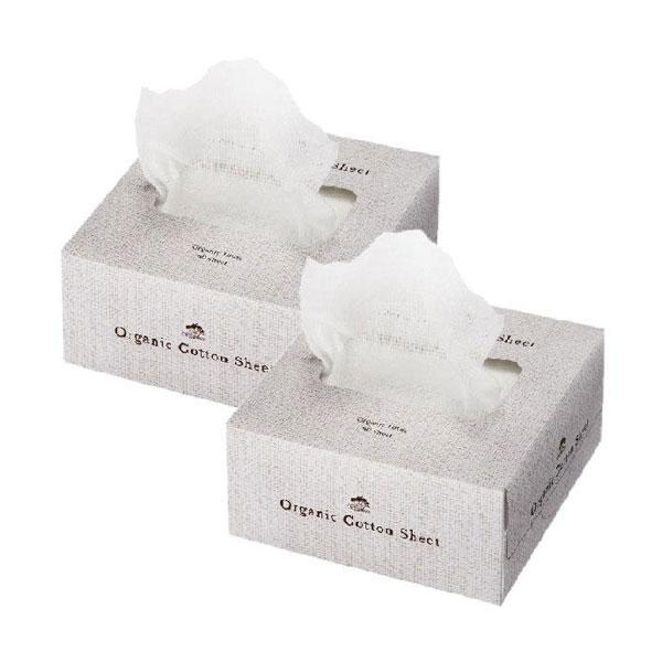 オーガニックコットンシート 80枚入 2個 セット メイドオブオーガニクス