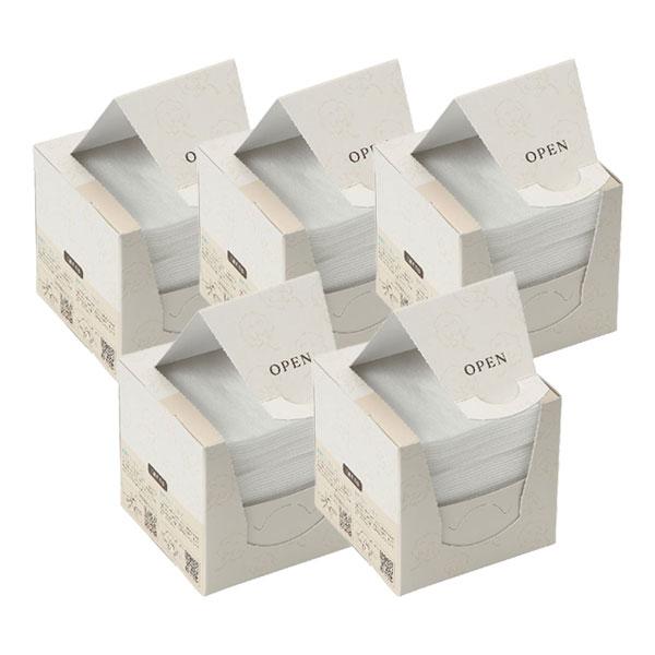 オーラバイオ オーガニックコットンシート 60枚入 5個 セット