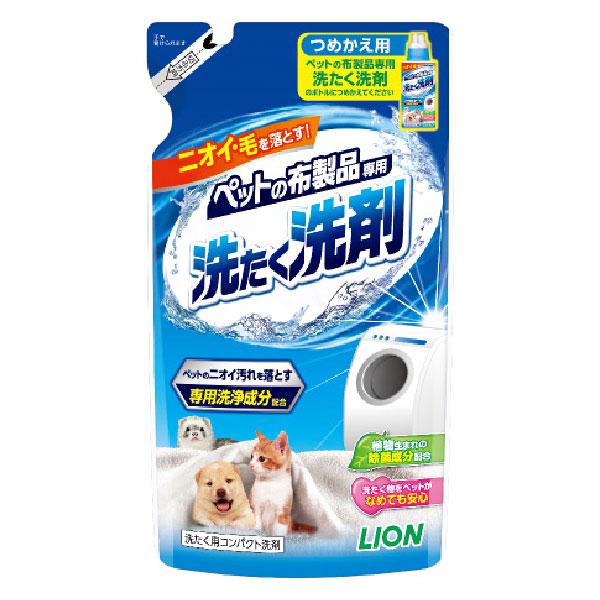 ペットの布製品専用 洗たく洗剤 つめかえ用 320g