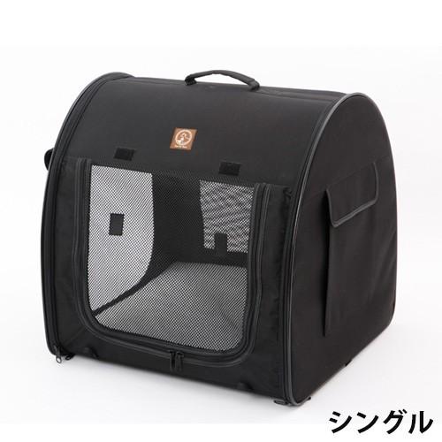 One for Pets ポータブルケージ シングル オールブラック
