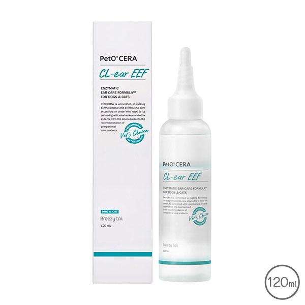 ペットセラ CLイヤーEEF 耳ケア 120ml