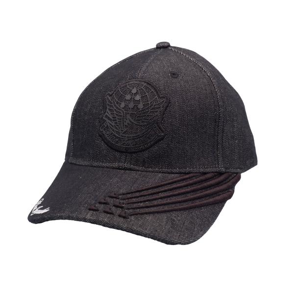 ブルーインパルス デニム ラバー ロゴ キャップ 帽子 CAC326-F 刺繍 CAP 野球帽 コッ...