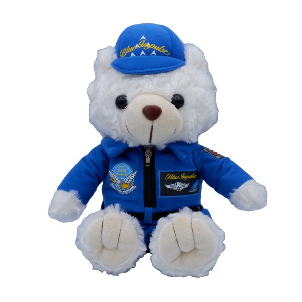 航空自衛隊 ベア ぬいぐるみ 大 ブルーインパルス BLUE IMPULSE パイロットベア GAN...