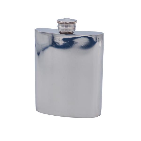 ウィスキーボトル スキットル フラスコ ピューター製 ハンドメイド SP006 4.0oz ジョウゴ...