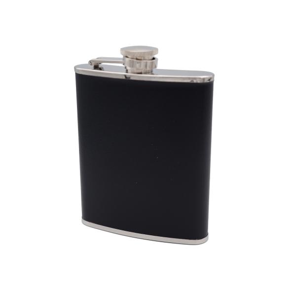 ウィスキーボトル スキットル フラスコ ステンレス製 じょうご付 レザー SP006 A154-10...