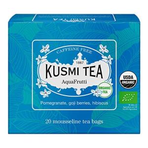 KUSMI TEA クスミティー アクアフルッティ ティーバッグ 2.0g x 20ティーバック  オーガニック 有機JAS認証 ハー