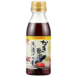 アサムラサキ かき醤油仕立て 浅漬けの素 300ml ×3個の商品画像
