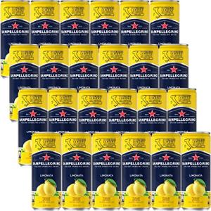 SANPELLEGRINO イタリアン スパークリングドリンク リモナータ  330ml ×24本 炭酸水 ( 果汁1