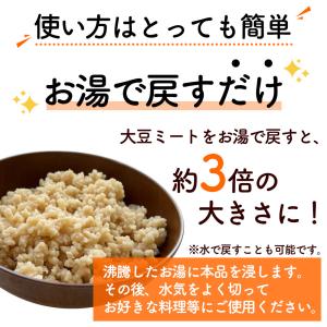 大豆ミート 500g 代替肉 大豆100% ミ...の詳細画像5