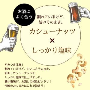 訳あり 割れ カシューナッツ 塩味 500g ...の詳細画像2