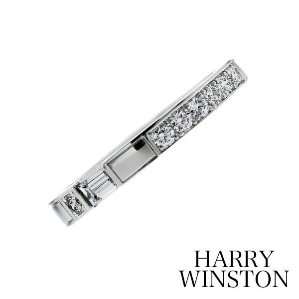 ハリーウィンストン トラフィック アクセント リング 【中古】 HARRY WINSTON プラチナ...