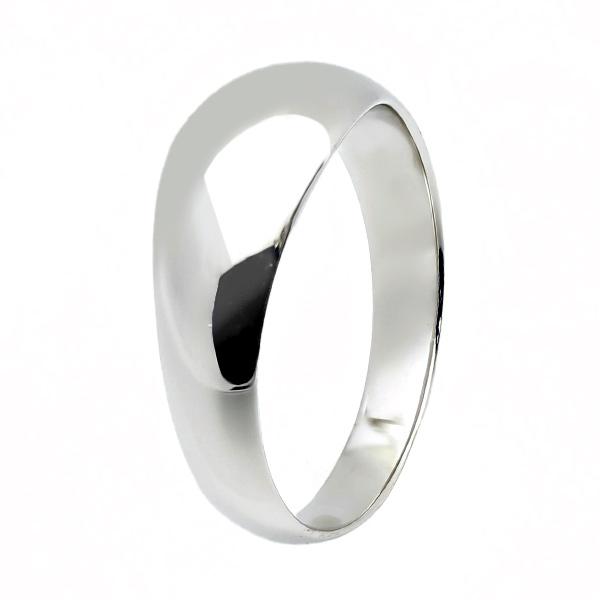 月形甲丸 リング 地金リング プラチナ Pt 保証書付 月形 月型 甲丸 指輪 レディース メンズ ...