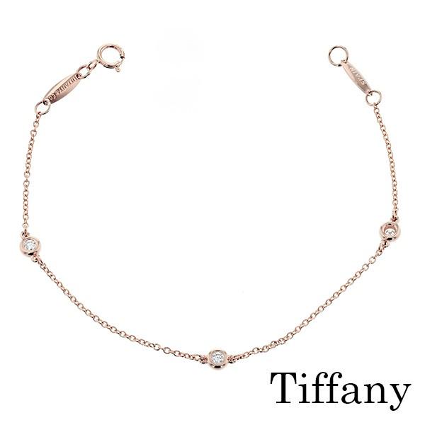 ティファニー TIFFANY &amp; CO. / バイザヤード ブレスレット 【中古】  18金 エメッ...