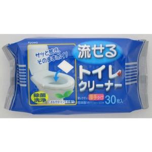 協和紙工(株) / 流せるトイレクリーナー　厚手タイプ / 30枚
