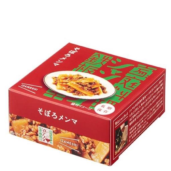 IZAMESHI CAN（イザメシ缶） / そぼろメンマ / 80g（固形量：50g）